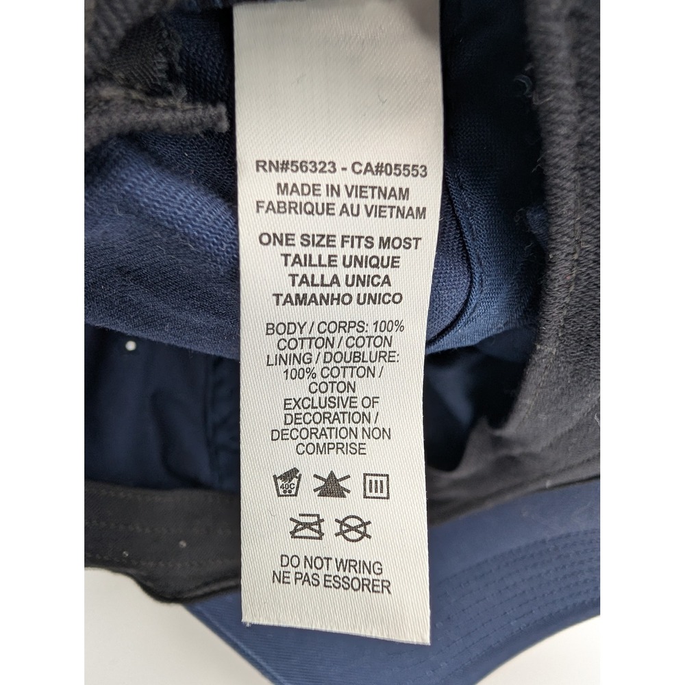 Nike Heritage86 USA Soccer Hat Mens Navy Blue Dri-FIT Campus Cap 86188 - Picture 6 of 7
